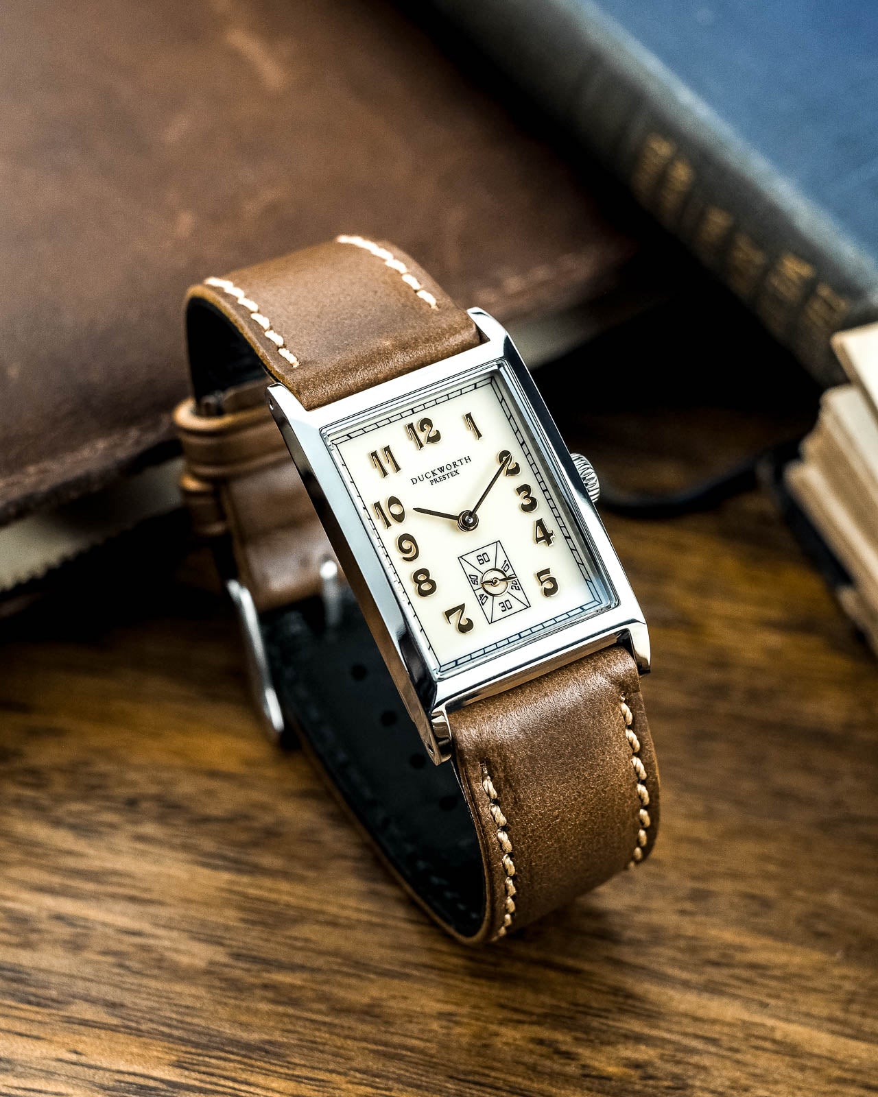 
                  
                    Centenary cream dial brown Leather
                  
                