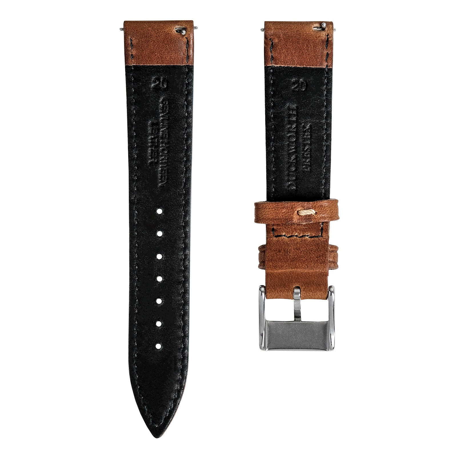Light Brown Horween Genuine Leather Strap – Duckworth Prestex