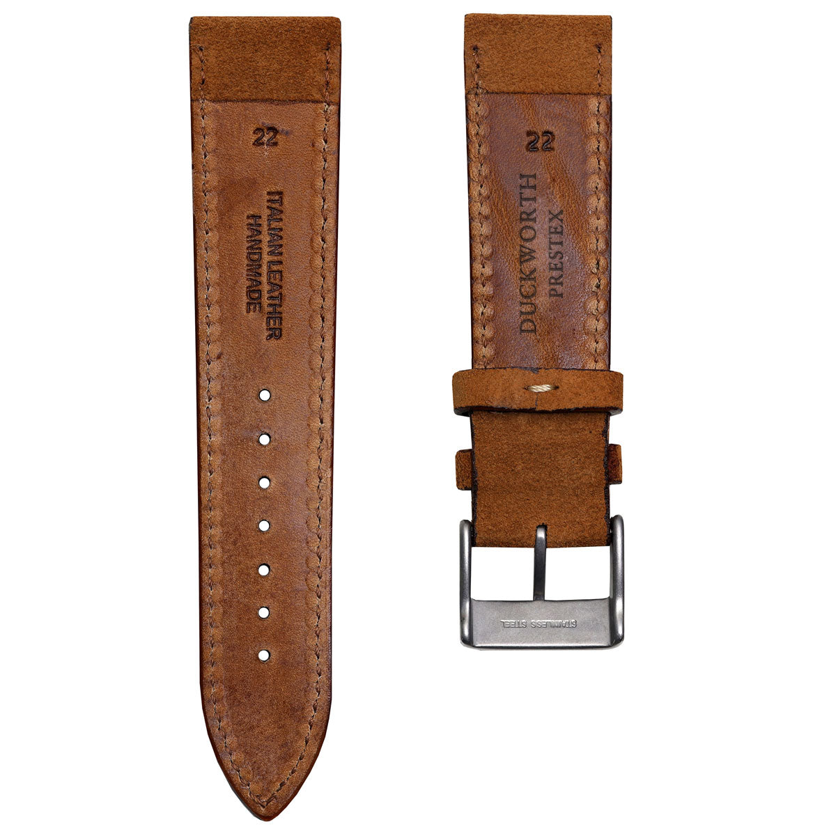 Lion Beige Suede Genuine Italian Leather Strap
