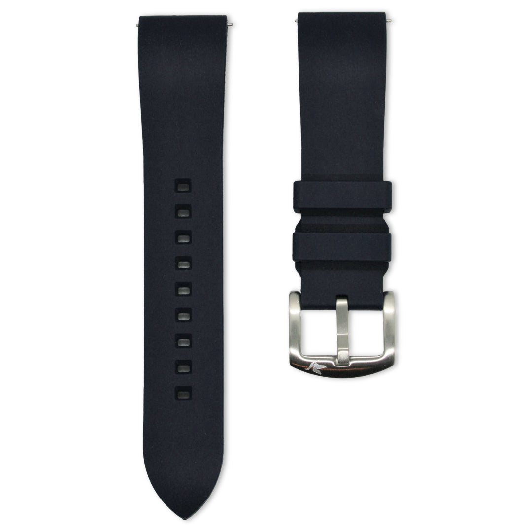 Rubber Straps 20 and 22mm  with Pin Buckle