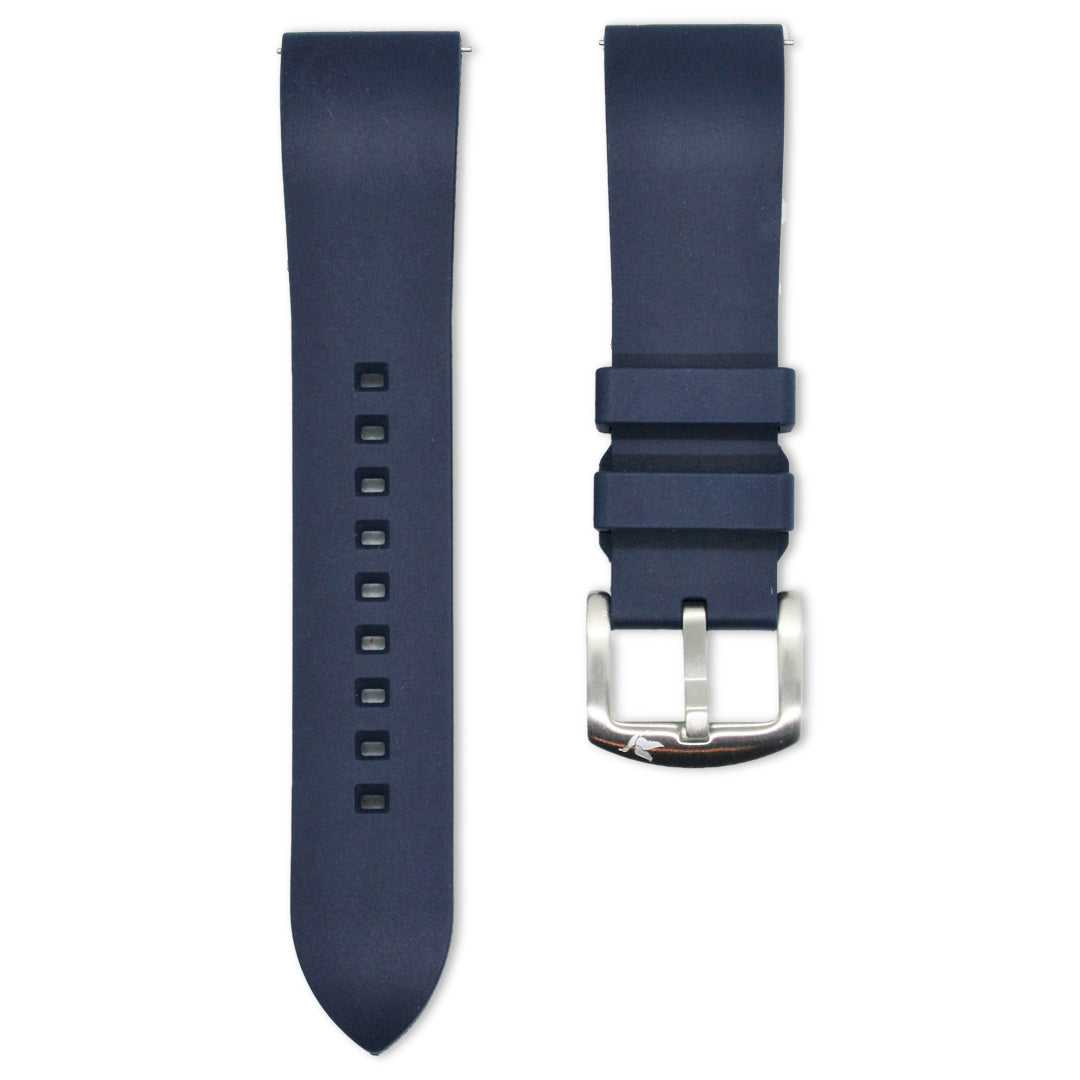 Rubber Straps 20 and 22mm  with Pin Buckle
