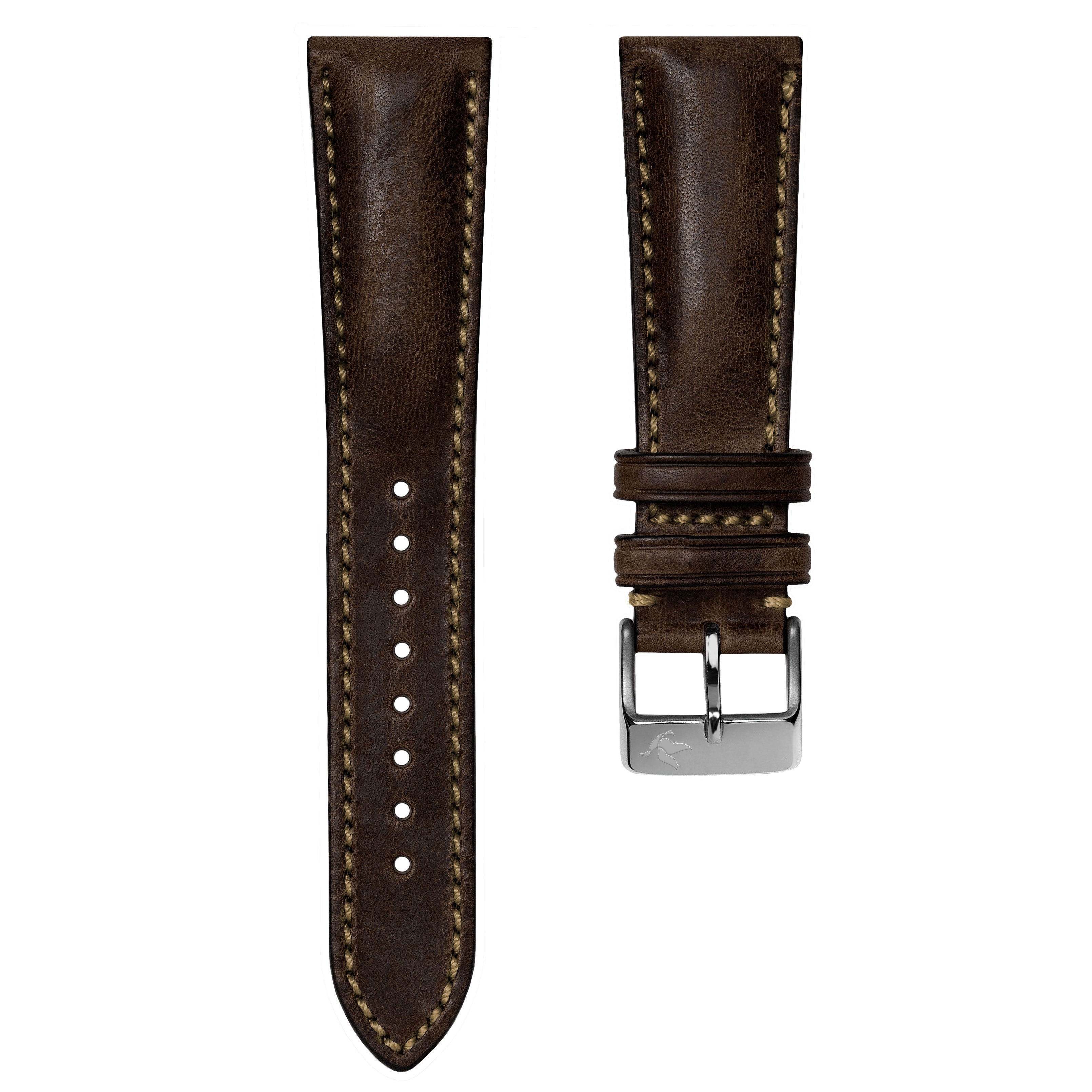 Dark Brown Horween Genuine Leather Strap – Duckworth Prestex
