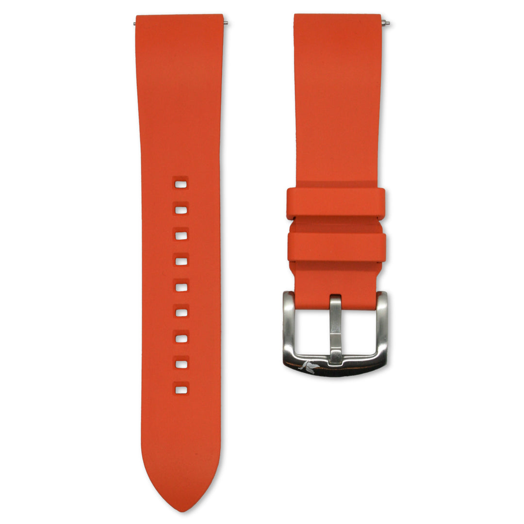 Rubber Straps 20 and 22mm  with Pin Buckle