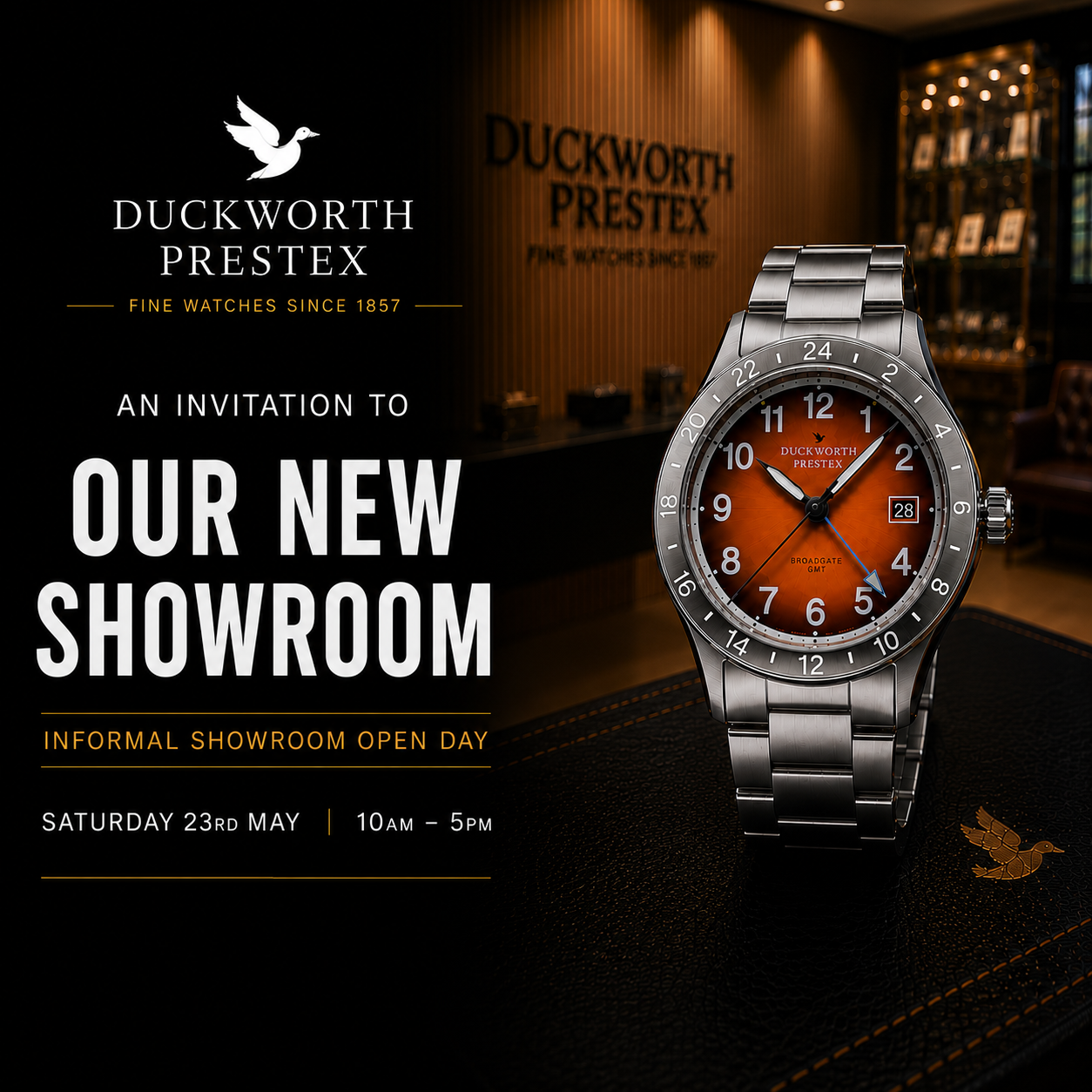An Invitation To Our New Showroom | Duckworth Prestex