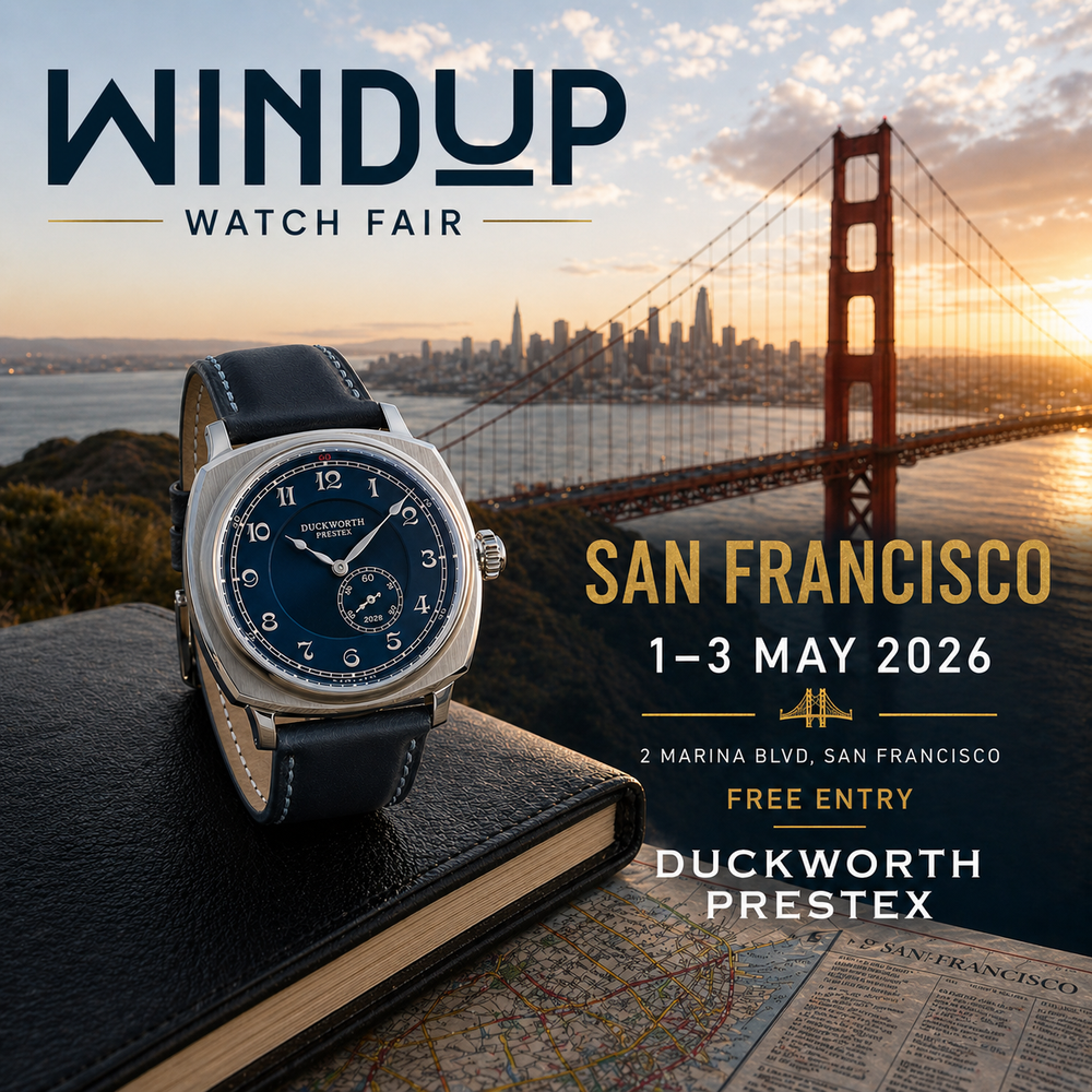 watako様 Windup Watch Fair San Francisco 2026 | Meet Duckworth Prestex