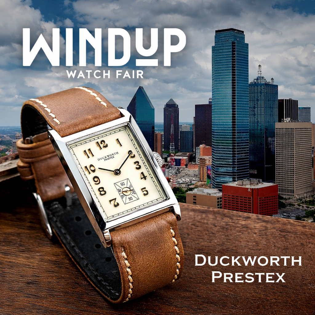 Duckworth Prestex at Windup Watch Fair Dallas, Texas