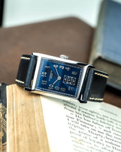 Load image into Gallery viewer, Centenary blue dial blue leather
