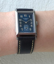 Load image into Gallery viewer, Centenary blue dial blue leather
