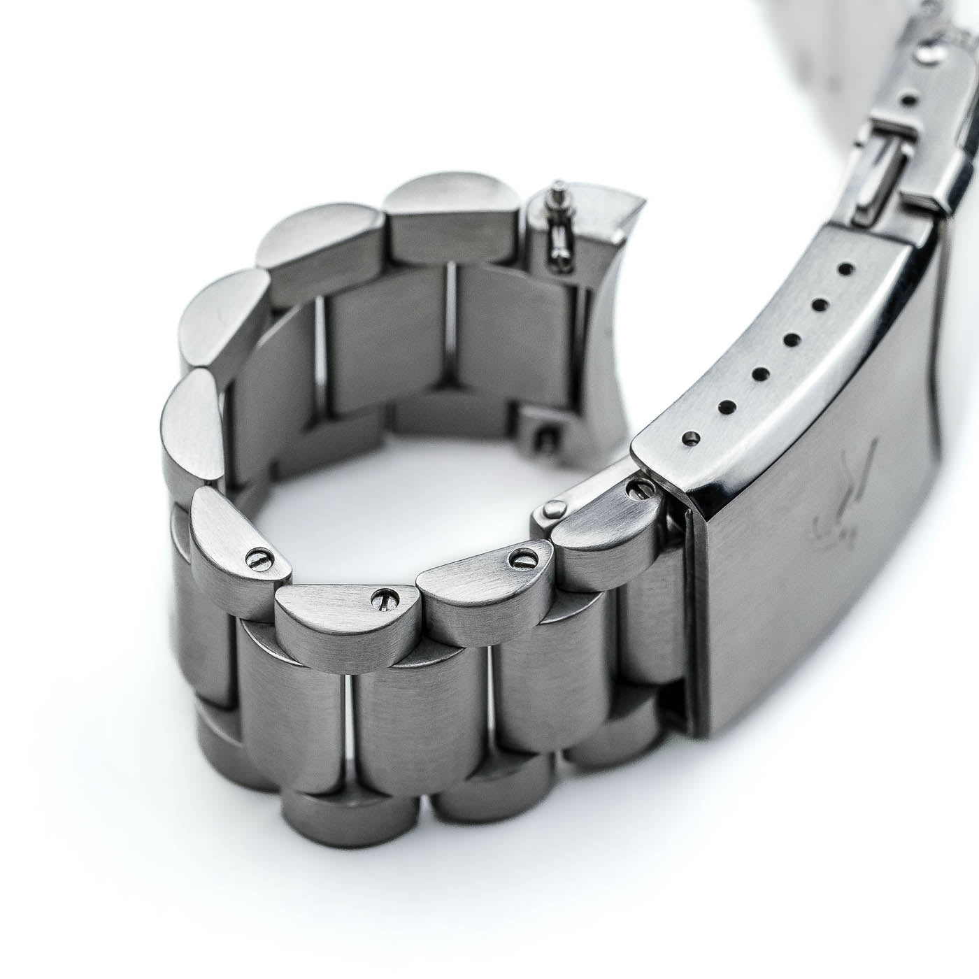 Link bracelet 22mm with folding clasp – Duckworth Prestex