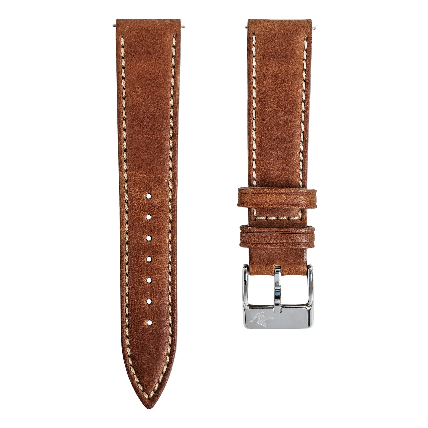 
                  
                    Tan Brown Horween Genuine Leather Padded Strap
                  
                