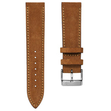 Load image into Gallery viewer, Lion Beige Suede Genuine Italian Leather Strap
