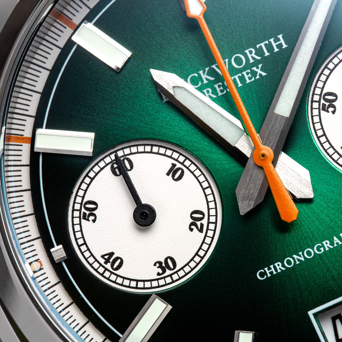 
                  
                    Chronograph 42 green sunburst green leather
                  
                