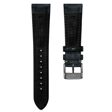 Load image into Gallery viewer, Dark Blue Horween Genuine Leather Strap
