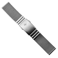 Load image into Gallery viewer, Mesh bracelet 22mm with folding clasp

