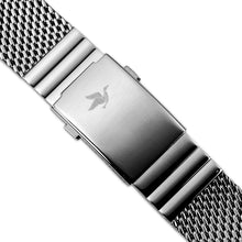Load image into Gallery viewer, Mesh bracelet 22mm with folding clasp
